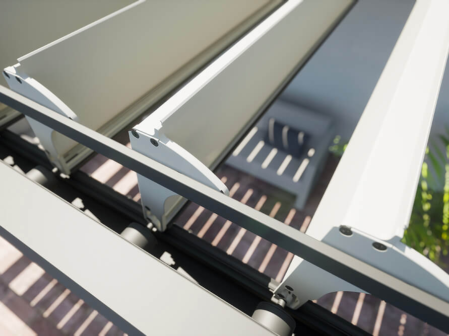 nettoyage lames pergola